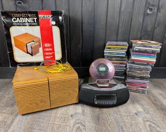 90s-00s Music CDs, Storage, CD Player, & Walkman