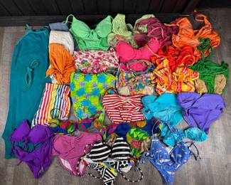 70s to Modern Womens 2 Piece Swimsuits
