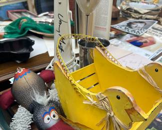 All these items are celebrity autographed...