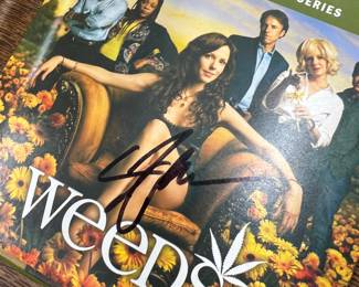 "WEEDS" signed dvd.