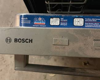 $325 -- Bosch dishwasher MFG 2016. Originally cost $1,300.