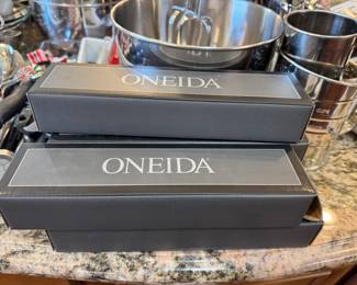 Oneida new in boxes stainless flatware 