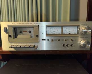 Vintage Teac stereo cassette deck 