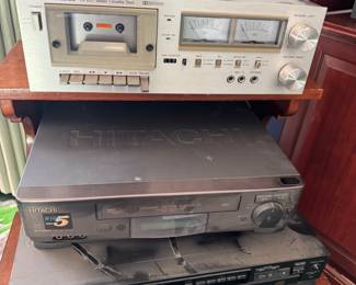 Vintage Electronics; Teac Hitachi & Sony 