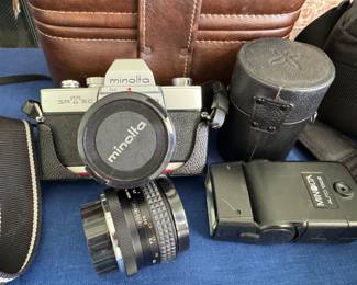 Vintage cameras 