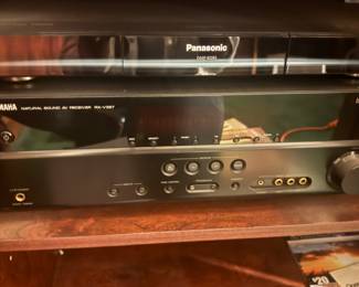 Panasonic Blue Ray & Yamaha receiver 
