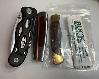 Buck & Kershaw knives 