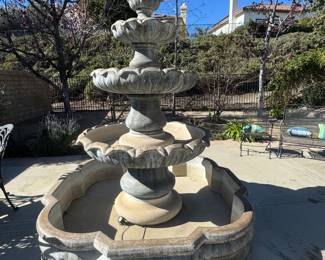 Beautiful huge fountain 