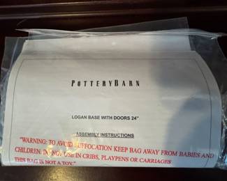 Pottery Barn ‘Logan’ bedroom furniture 