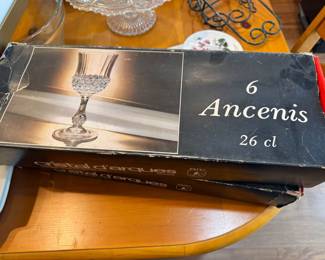 Cristal d’arquez glasses 