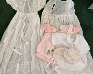 Vintage antique baby clothing 