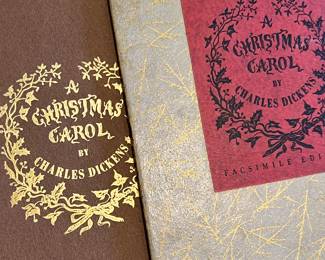 BEAUTIFUL "A CHRISTMAS CAROL" IN SLIP CASE.