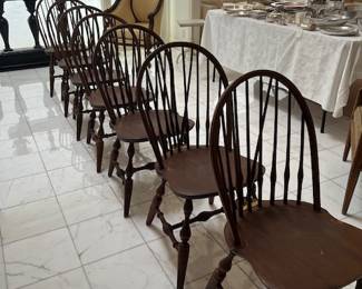 15 Windsor chairs