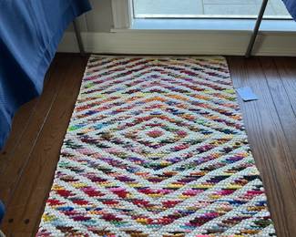 Colorful small rug