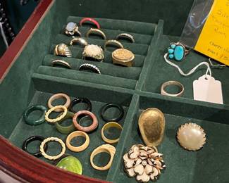 A huge room full of jewelry including...