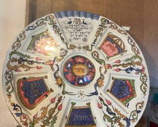 The Barcelona Seder Plate by Ella Weizman