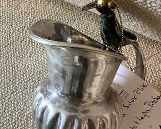 Mexican with stone inlay on bird