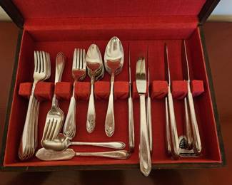 Lovely silver plate set