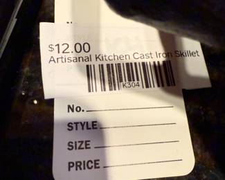 Artisanal Kitchen Cast Iron Skillet