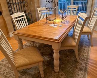 Dining Table with 6 Chairs,