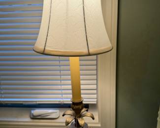 Small Brass Table Lamp