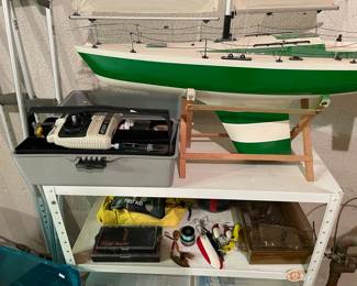 Remote Control Model Sailboat