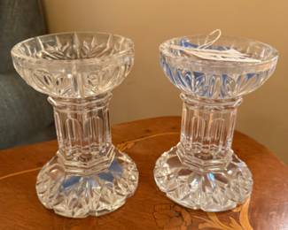 Waterford Bethany Candle Holder Pair
