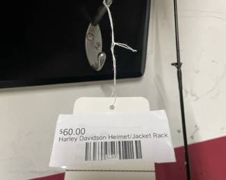 Harley Davidson Helmet/Jacket Rack