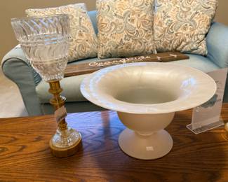 Brass Candle Torchiere (A)