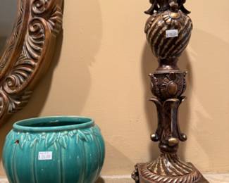 Candlesticks, McCoy Planter