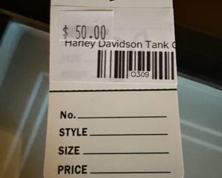 Harley Davidson Tank Collection