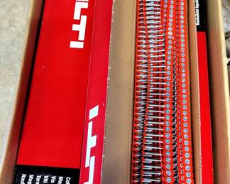 Several Brand New Boxes of HILTI Collated Screws