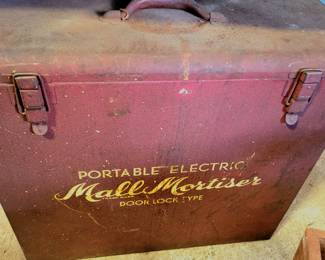 Antique Door Lock Tool in Case