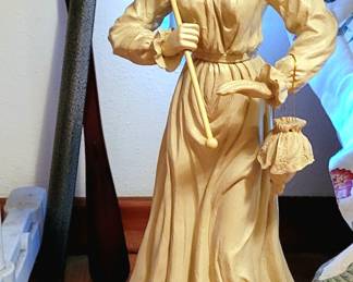 Vintage Resin Statue- approx 20" high