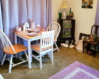 Dinette Set, Housewares, & Collectibles
