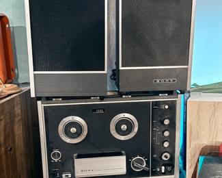 Sony 3 pc Reel to Reel 