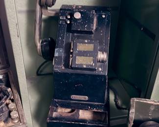 Antique National Register NCR Credit Stamping Phone