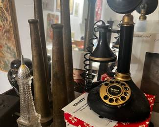 Stick Telephone / Brass Nozzles +
