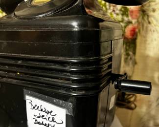  Beehive Leich Bakelite Crank Phone