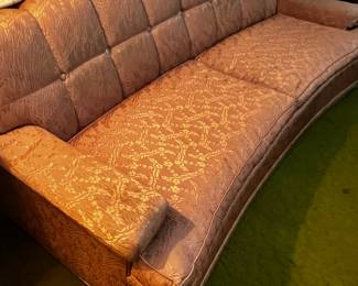 MID-CENTURY Sofa Good Shape / Looks Good too / LONG & COMFY 