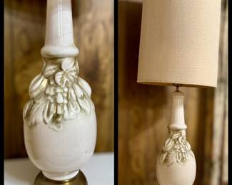 MID CENTURY Lamps Tall Pair