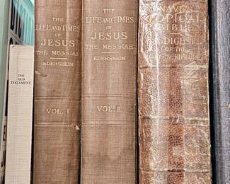 Edersheim Life &  Times of Jesus & Nave’s Topical Bible