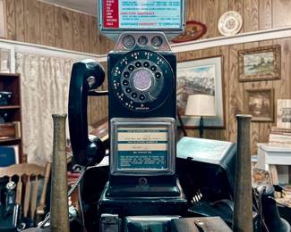 3 Coin Slot MCM Pay Phone