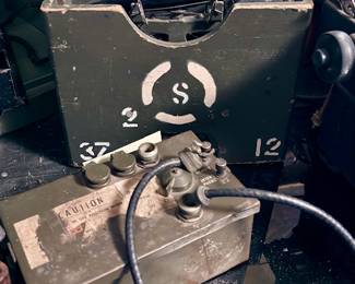 Field Phone Military metal box 