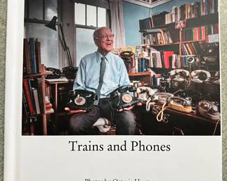 Owner with part of the collection…Vintage & Antique Telephones..past photo