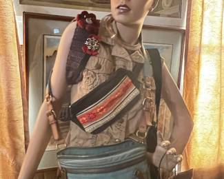 House has a Funky Bohemian Vibe / Mannequin /Fun Stuff