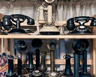Candlesticks & Hotel Phones