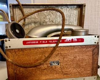 WW2 Japanese Trench Phone