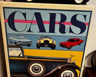 Big Set Coffee Table Books ‘Cars’ & PHONES (Car Shaped)