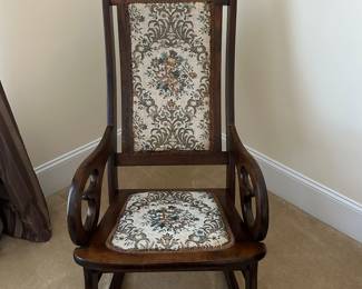 Vintage Victorian Style Rocker